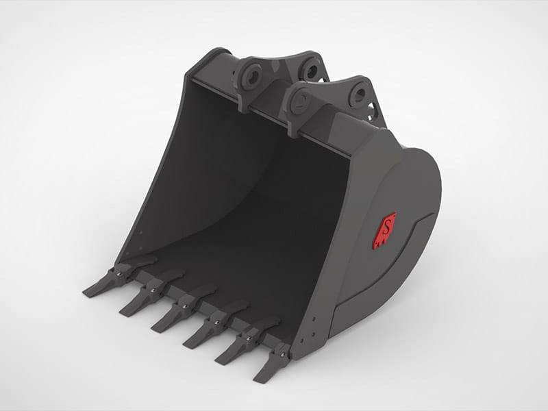Solesbees Bucket | SEB Series | Width 12" - 72" | 2 - 39.5 Tons | For Excavators