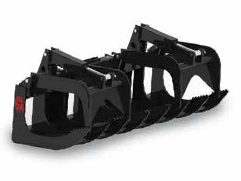 Solesbee’s | Heavy Duty Grapple | Models SSG Series | Width 72" & 84" Inches | Hydraulic Flow 15 To 25 GPM | For Skid Steer