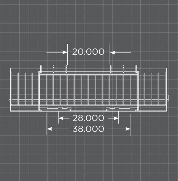 Loflin Fabrication | Old Style Rock Bucket | Widths 60"-84" | For Skid Steer