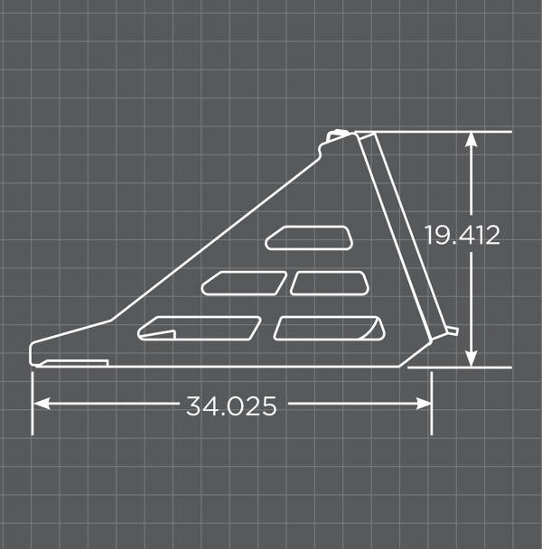 Loflin Fabrication | Rock Bucket | Widths 60"-84" | For Skid Steer