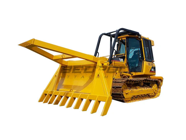 Bedrock Attachments Stick Rake | Model BDR14 | Weight 500/520kg | For Bulldozer