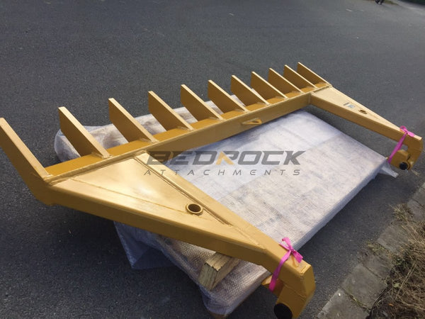 Bedrock Attachments Stick Rake | Model BDR13 | Weight 550/570kg | For Bulldozer