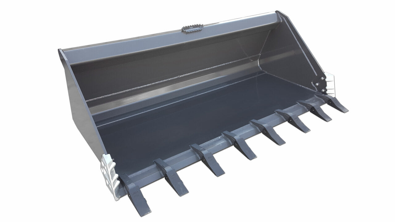 CID X-Treme Duty Track Loader Bucket | Working Width 78", 81", 84", 90" & 96" inches | Horsepower 65+ HP | For Skid Steer