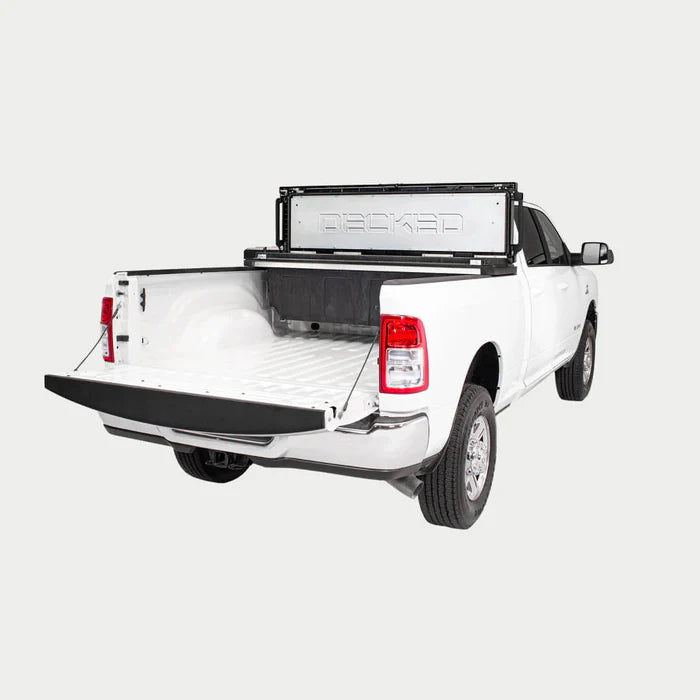 Decked Truck Tool Box | Heavy-Duty Storage | Capacity 9.82 Cubic Ft | 500 lbs Payload | Weatherproof & Secure Design