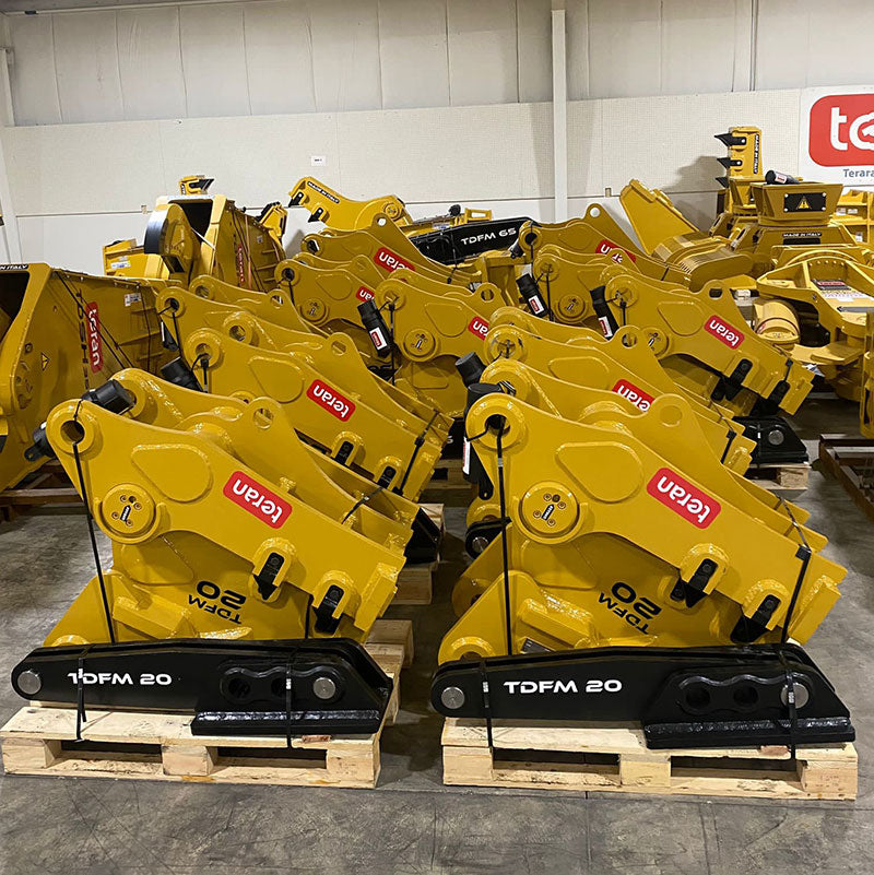 TERAN 600" WIDTH TDFM20 MECHANICAL PULVERIZER CB LINKAGE, EXCAVATOR ATTACH