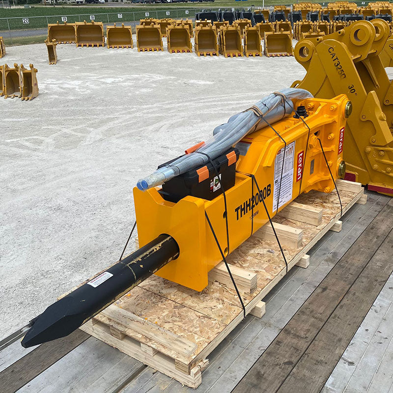 TERAN THH2000B Hydraulic Breaker – CAT 320-All 18-25 Ton, Excavator Attach