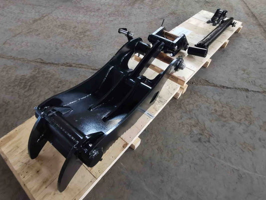 Bedrock Attachments Pin Grabber Thumb | Model EPT65-PG2T24 | Width 29.9" | Pin Size 65mm | 2 Teeth | Machine Size 12-15 Ton | For Excavators