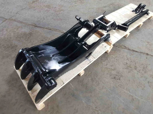 Bedrock Attachments Pin Grabber Thumb | Model EPT65-PG4T36 | Width 27.6" | Pin Size 65mm | 4 Teeth | Machine Size 12-15 Ton | For Excavators