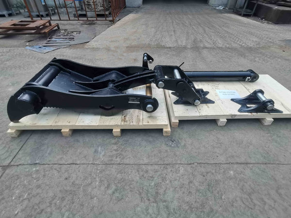 Bedrock Attachments Pin-On Thumb | Model EPT80-PO5T48 | Width 46.1" | Pin Size 80mm | 5 Teeth | Machine Size 20-24 Ton | For Excavators
