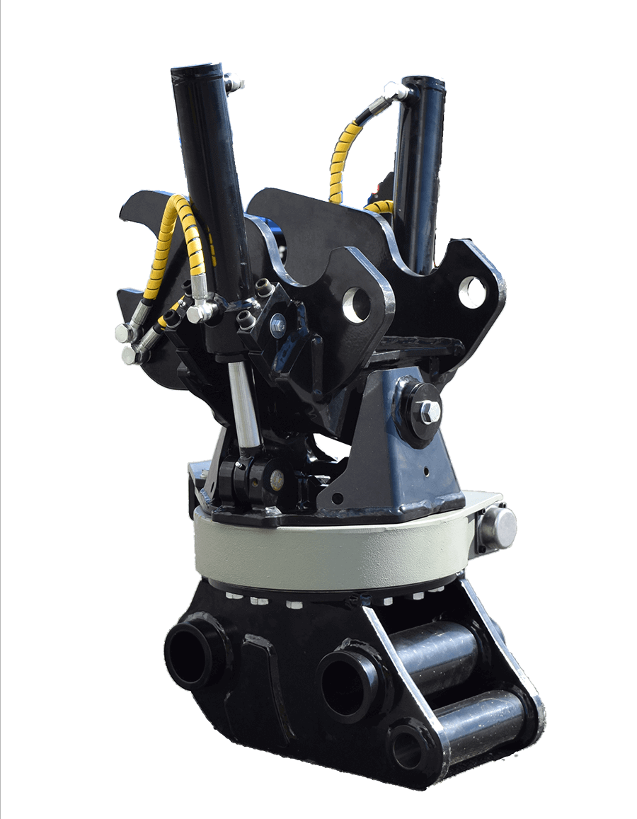 Ragnartech Tilt-Rotator Series | TR-04, TR-06 & TR-08 Model | With Digging & Grading Buckets | For Kubota & Bobcat Excavators