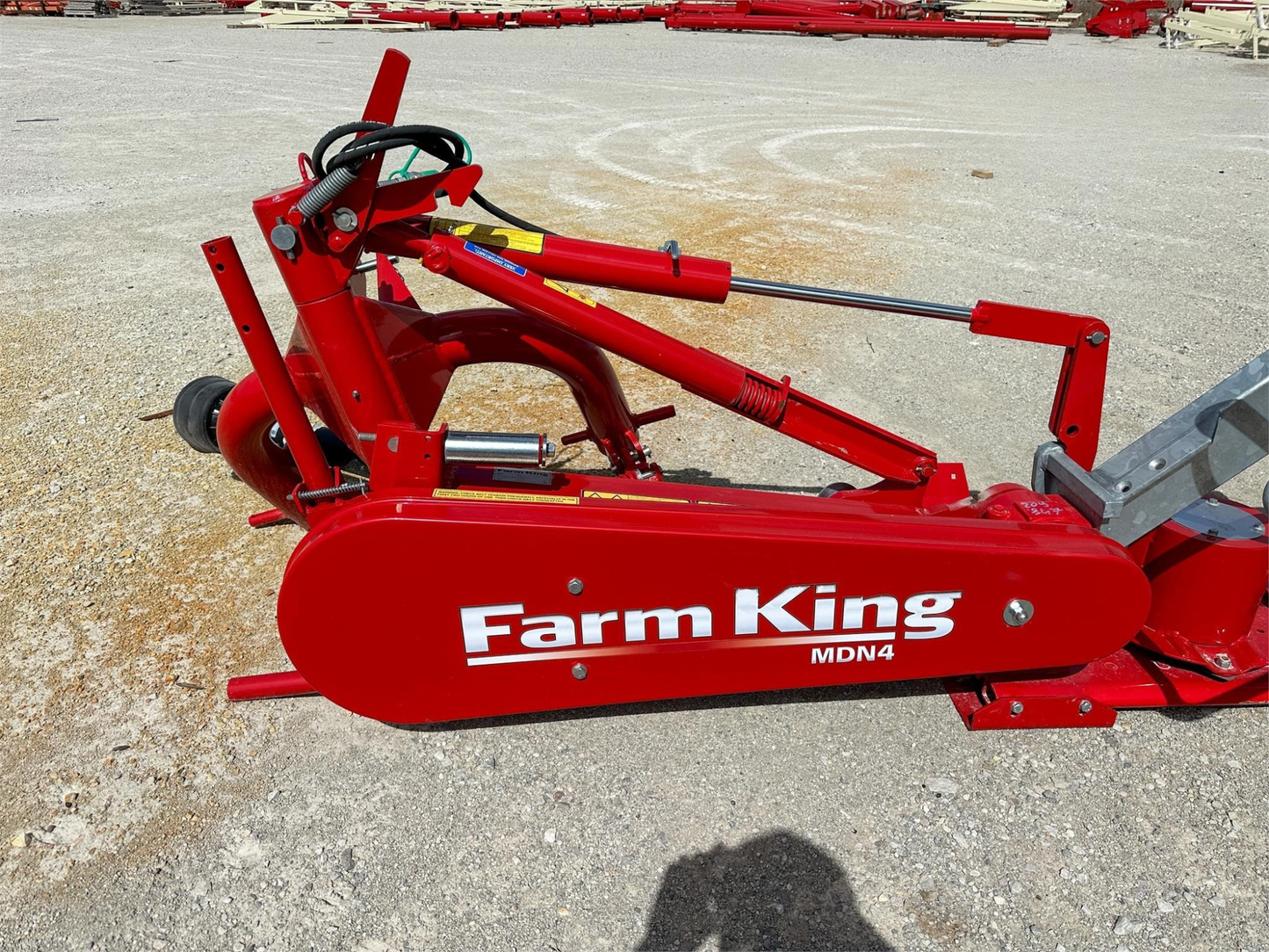 Farm King Disc Mowers | Model MDN-4 | Working width 5' 5" | Weight 903 Lbs | Horsepower 35 HP | For Tractors