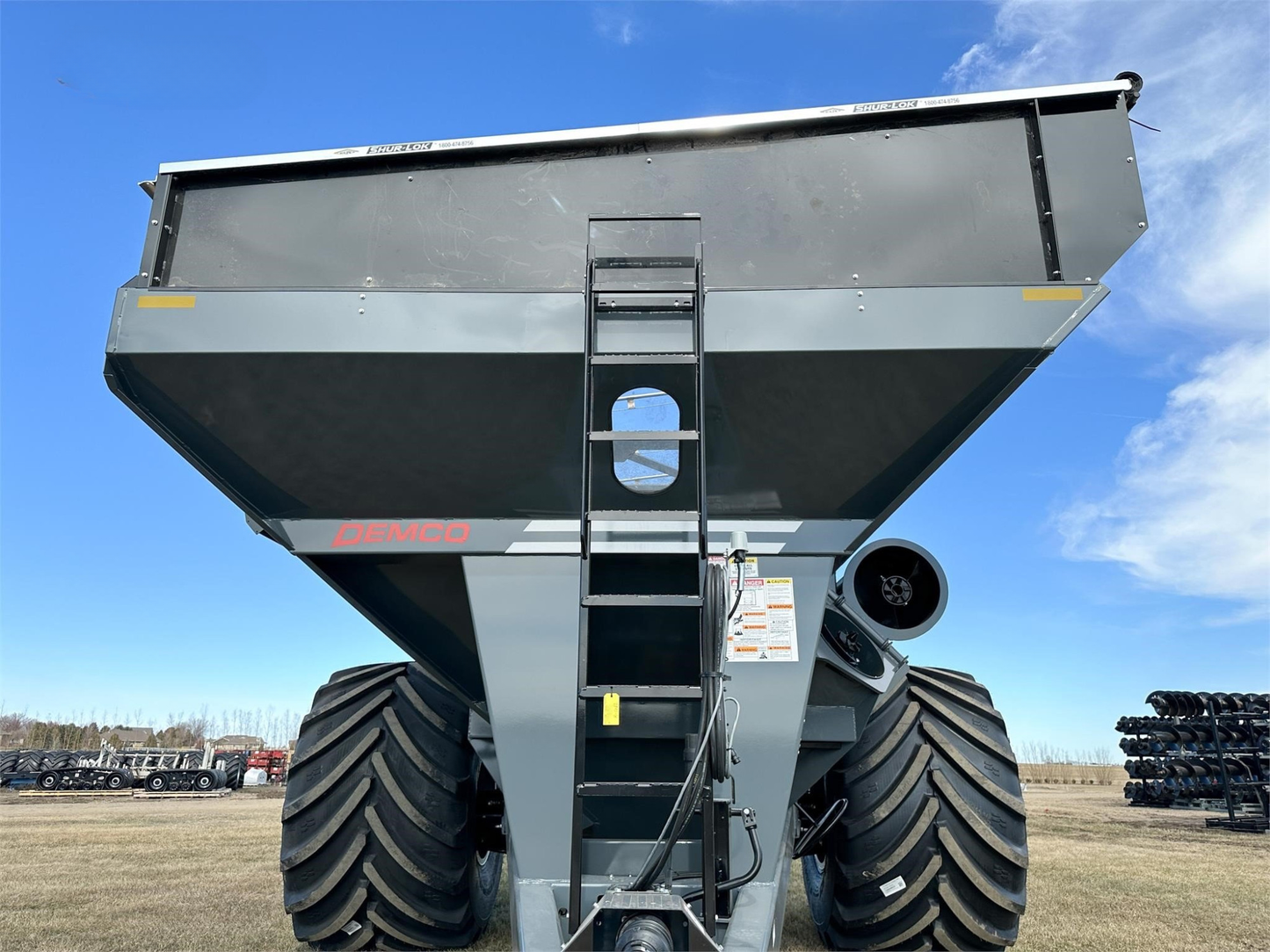Demco Single Auger Grain Carts | Model 1300 & 1500 | Tread Width 112" To 193" | Horsepower 200+ | For Tractor