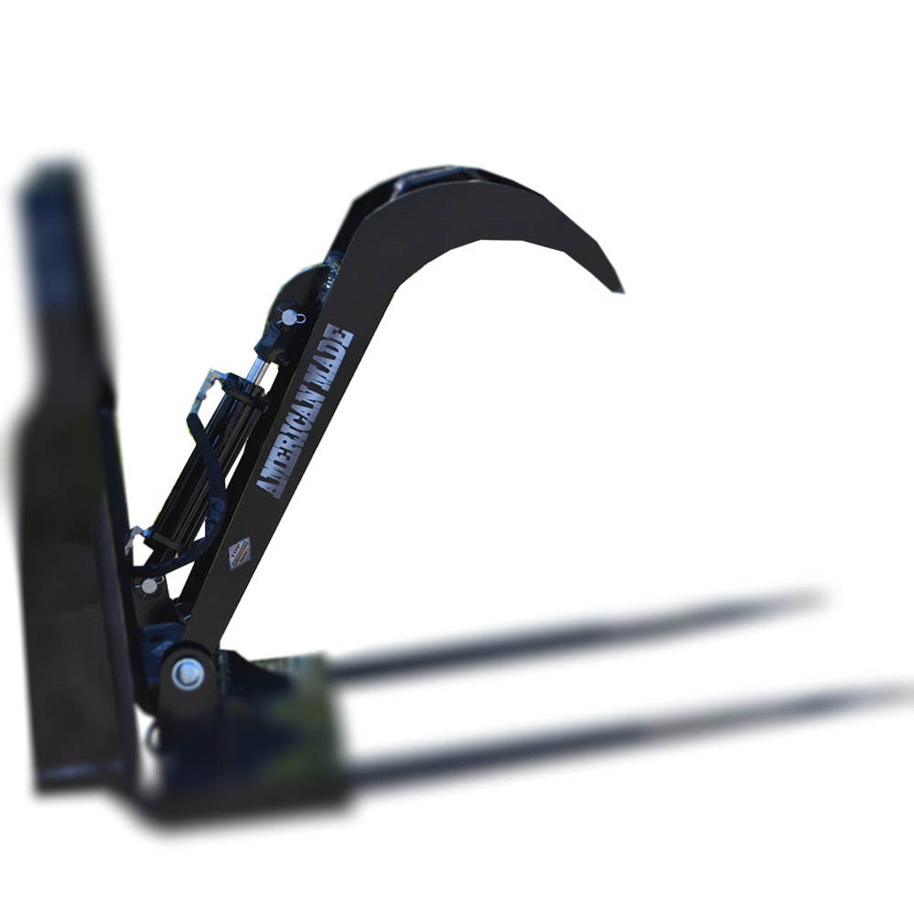 Top Dog Attachments Pallet Fork Grapple | Width 45" | Weight 279 lbs | Oil Flow Range 10 to 15 GPM | For Skid Steer