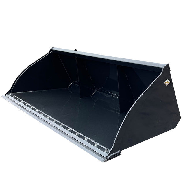 Top Dog Attachments Grain Bucket | Width 72"-96" | Oil Flow Range 15-25 GPM | For Skid Steer