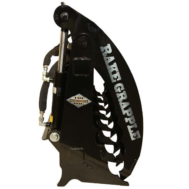 Top Dog Attachments Rake Grapple | Width 72" & 78" | Weight 820 & 865 lbs | For Skid Steer