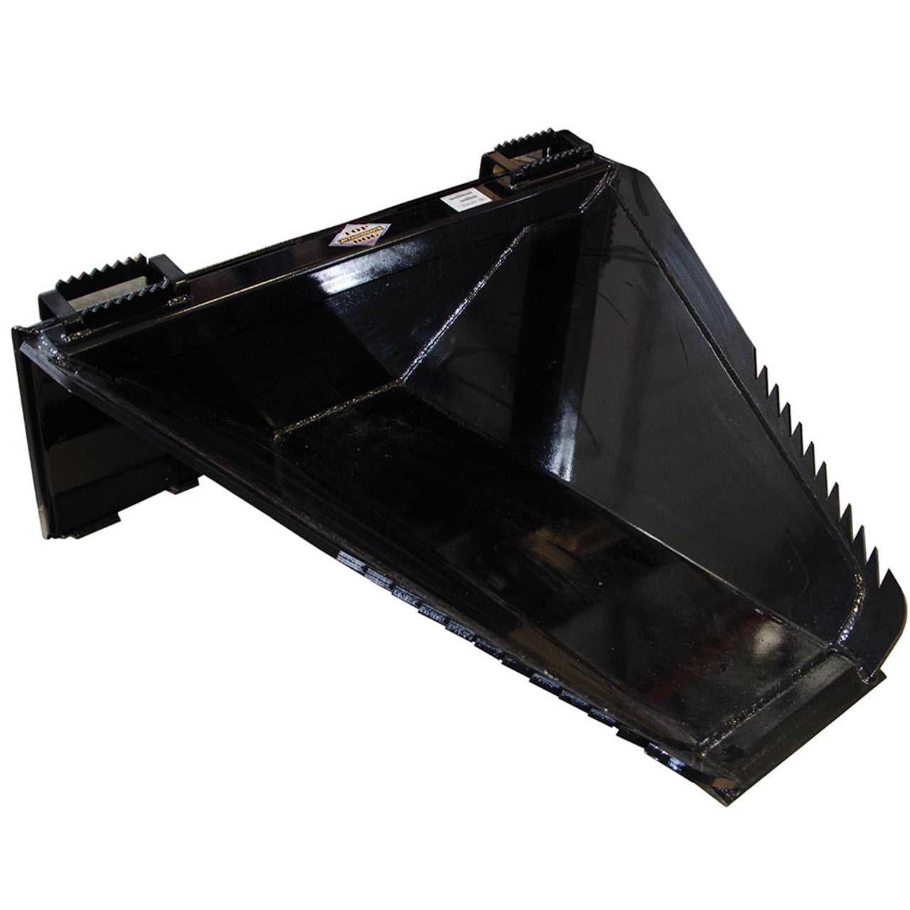 Top Dog Attachments Stump Bucket | Heavy-Duty Digging Attachment | Width 45” | Weight 353 lbs | For Skid Steer
