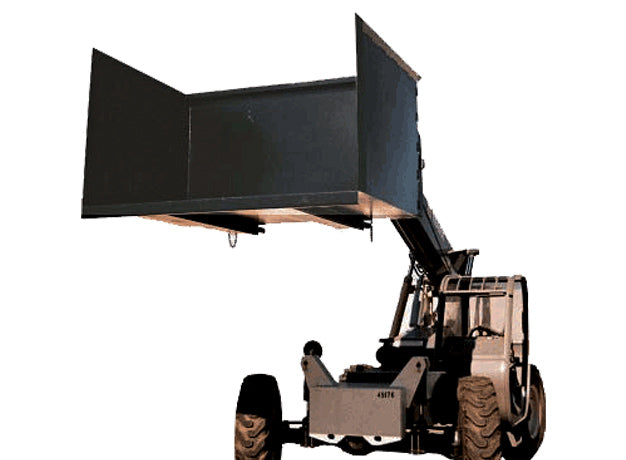 Star Industries Heavy Duty Trash Hopper | Models 1425 & 1430 | Volume 3.7 To 5.0 Cu. Yd. | Capacity 5,000 lb | For Forklift
