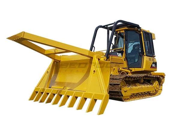 Bedrock Attachments Tree Pusher | BP Series | Width 86.6", 94.5" & 102.4" | Machine Size 10-35 Tons | For Bulldozers