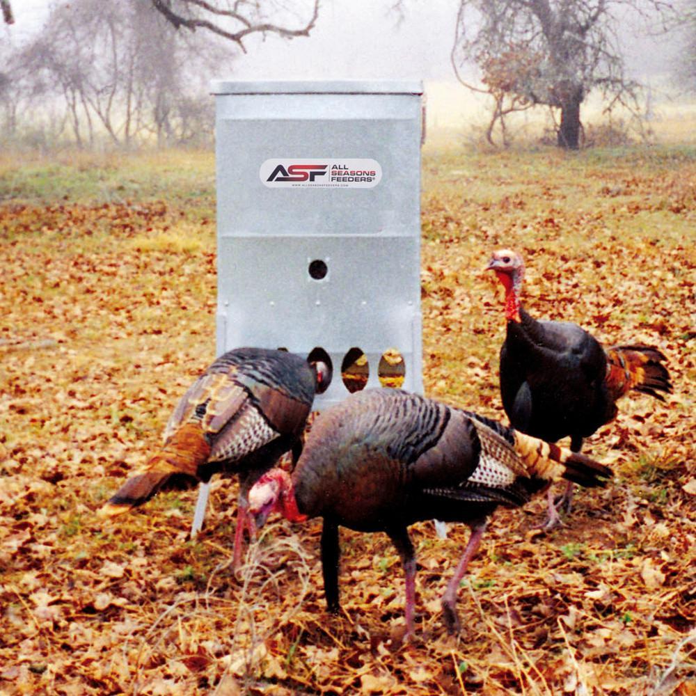 ASF Game Bird and Wild Turkey Feeder | Capacity 200lb | Width 24" inches