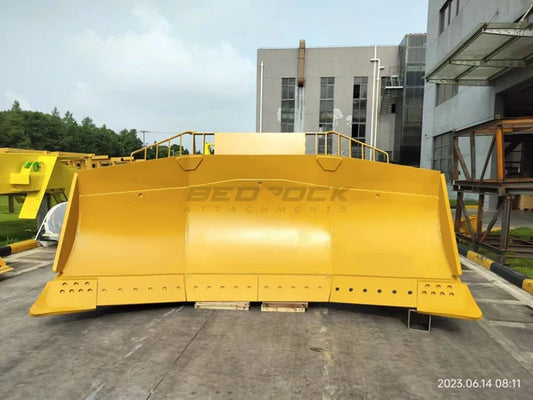 Bedrock Attachments Heavy-Duty U Blade | Model BBD8U-1 | Width: 177.2" | Weight: 4,850kg | For Bulldozer