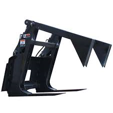 Paladin Pallet Forks With FFC | 42" Log Grapple | Machine Size 2.5-4 Tons | For Loader