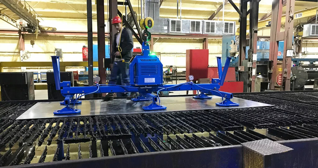 Vacuworx Vacuum Lifting System | Model CM 3 E | Spreader Bar 64" | Capacity 6,600 lb | 5 To 10 Ton | For Crane