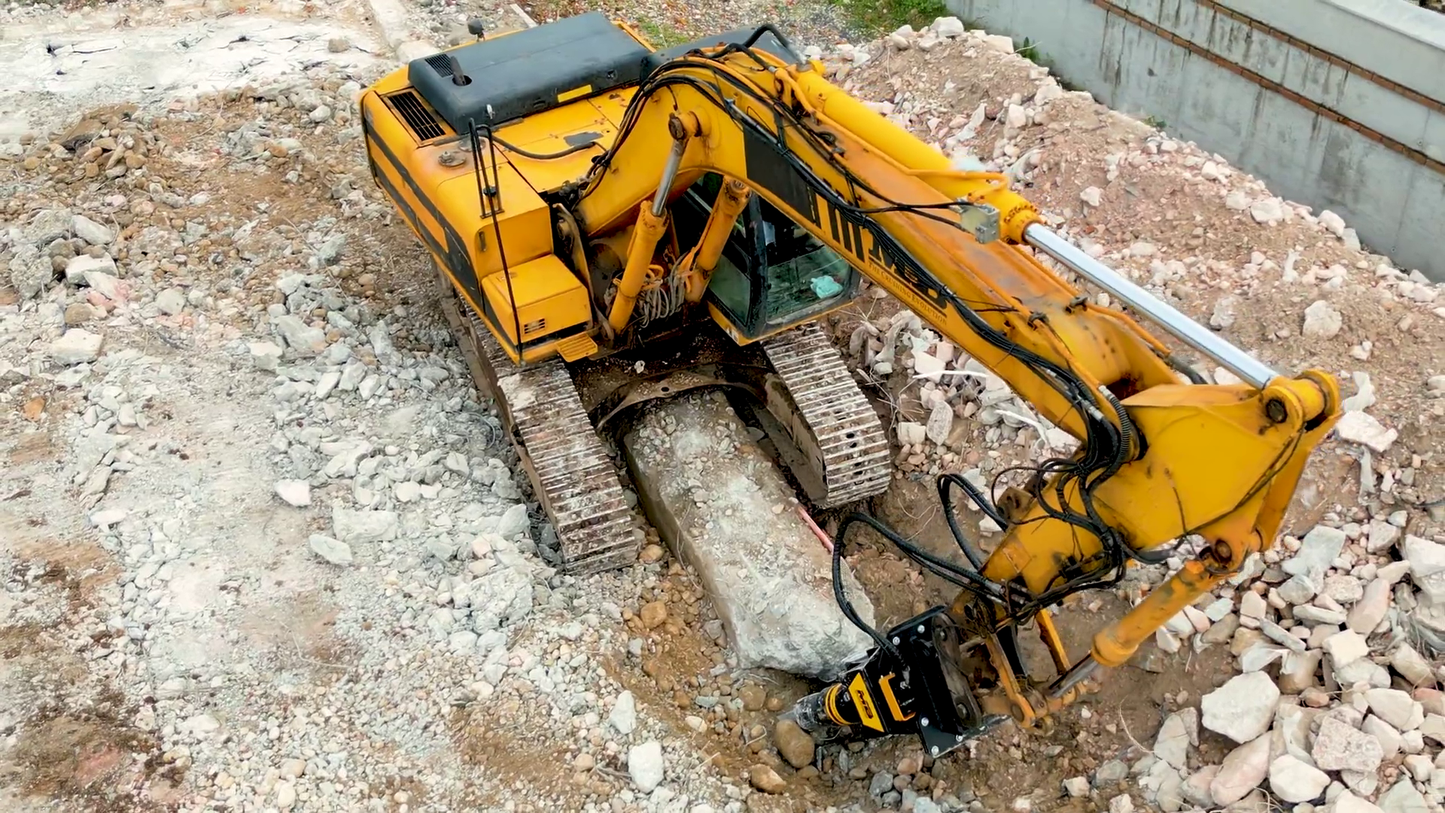 MB Crusher Demolition Pulverizer | Model MB-P160 | Width 12.2" | Machine Size 1.7-3.3 Tons | For Excavators