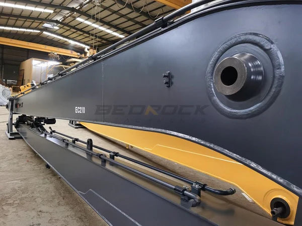 Bedrock Attachments Long Reach Arm and Boom | Model ELEC210-18 | Reach 59' Ft | Machine Size 20-23 Tons | For Excavators Volvo EC210