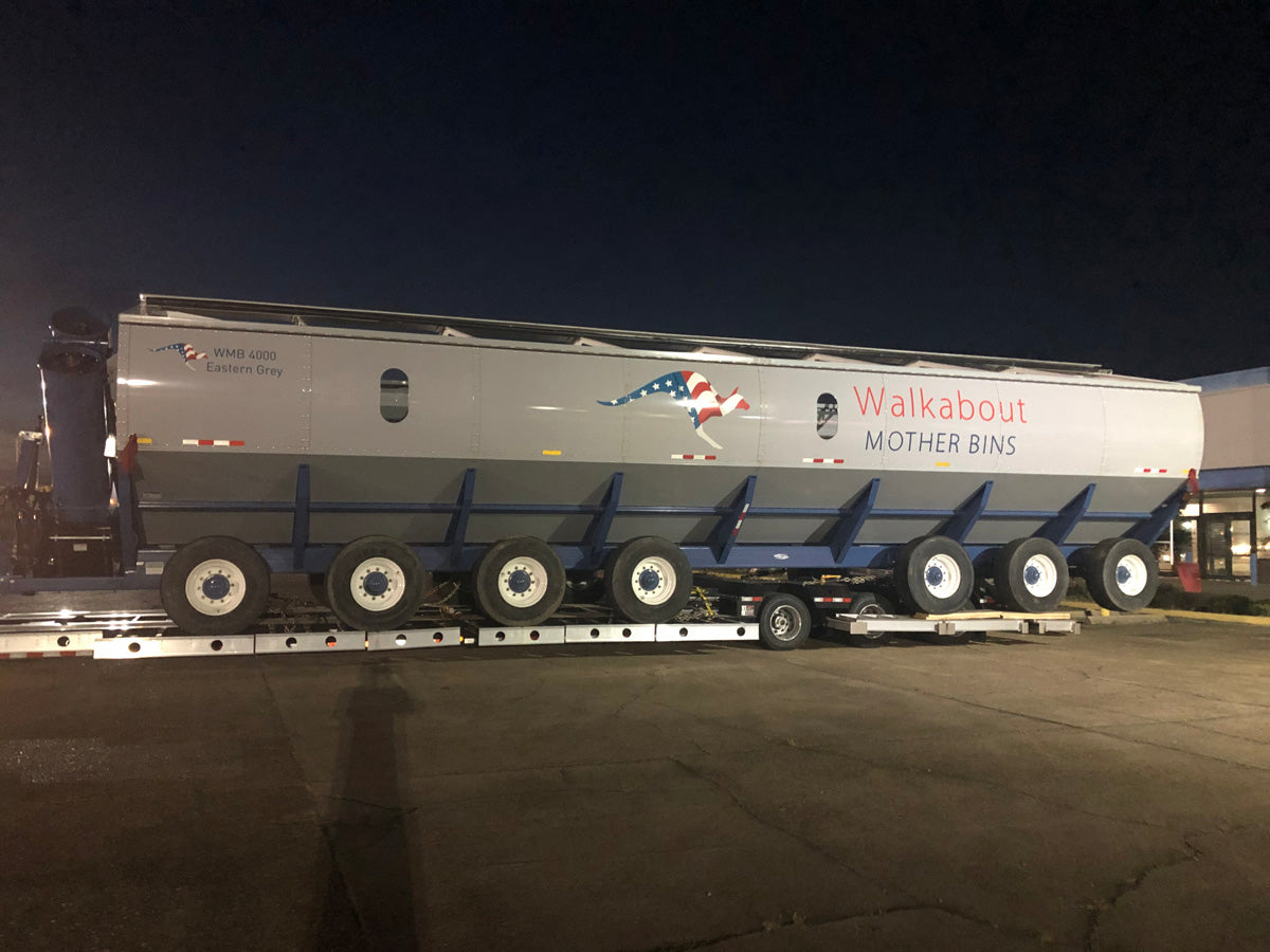 Walkbout Mother Bins 4000+ Eastern Grey and 6000+ Big Red | For Tractor