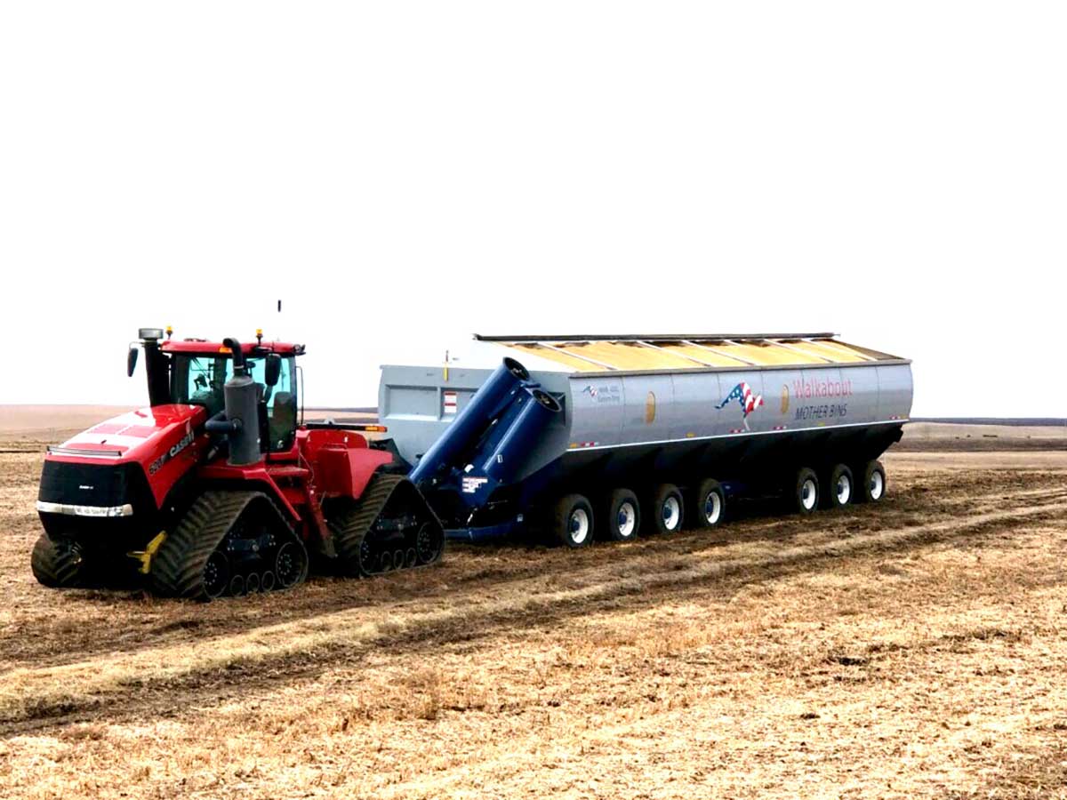 Walkbout Mother Bins 4000+ Eastern Grey and 6000+ Big Red | For Tractor