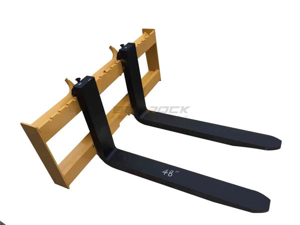 Bedrock Attachments Quick Coupler Fork Carriage | Model WF006 | For Wheel Loaders