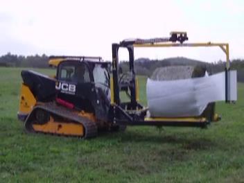 AGNation Wrap 5X5 & 6X6 | Bale Wrapper | For Skid Steers & Tractors