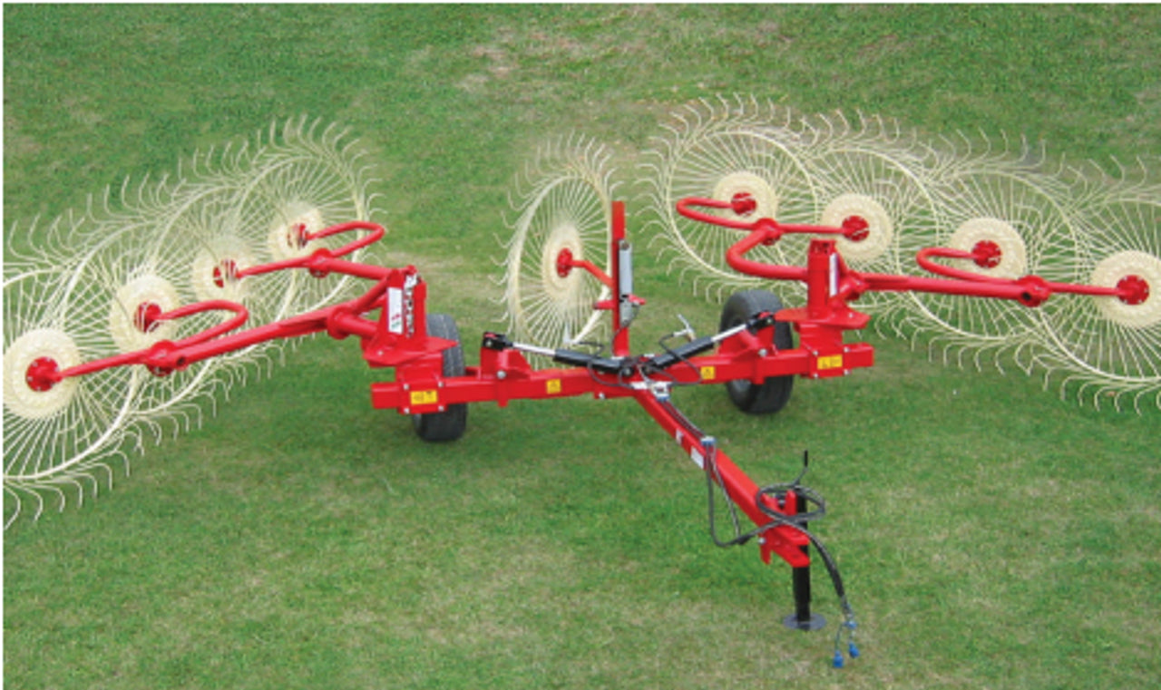 Farm-Maxx Wheel Rake | WRC Series | Working Width 211" & 252" inches | Horsepower 30 HP | For Tractor