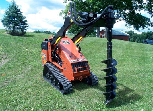 Paladin Auger Drive High Torque 2" Hex & 2.56" Round | 36” Max Auger | 8-15 GPM | For Mini Skid Steer