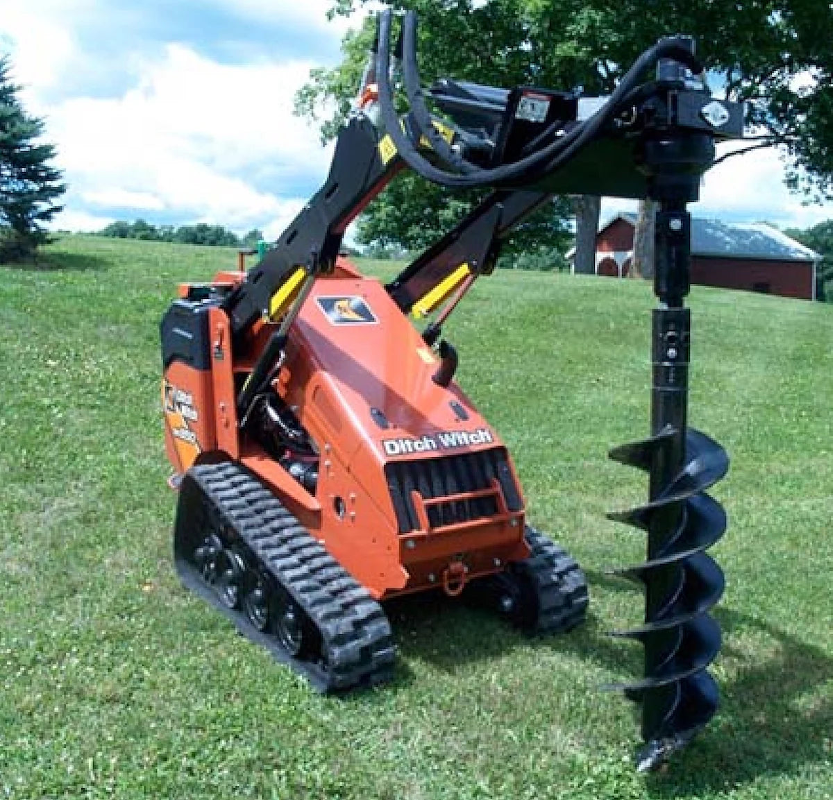 Paladin Auger Drive | 48" Max Diameter | 2.5" Hex Planetary Output | 36–54 GPM | For Skid Steer Loaders