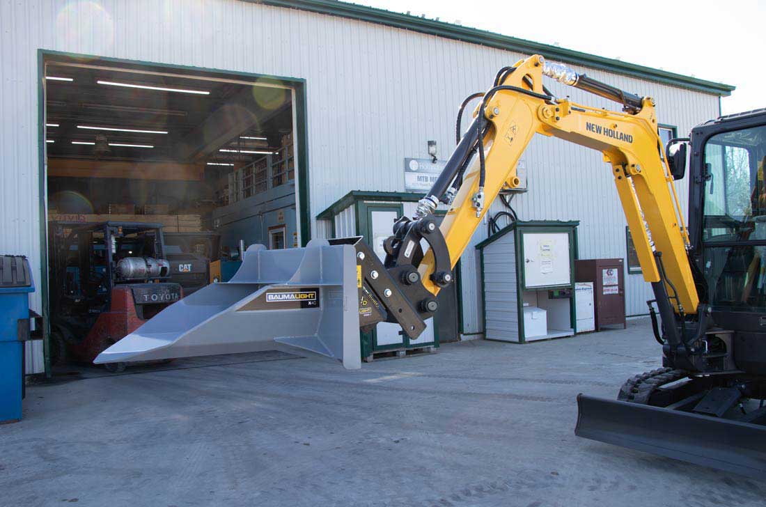 Baumalight Cheater Adaptor | Model XQS3B | Machine Size Up to 9 Ton | For Excavators