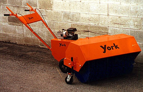 York Walk-Behind Rotary Broom | Model YBWB-009303H | Broom Width 36" | Brush Diameter 24" | 5.5 HP Honda Engine