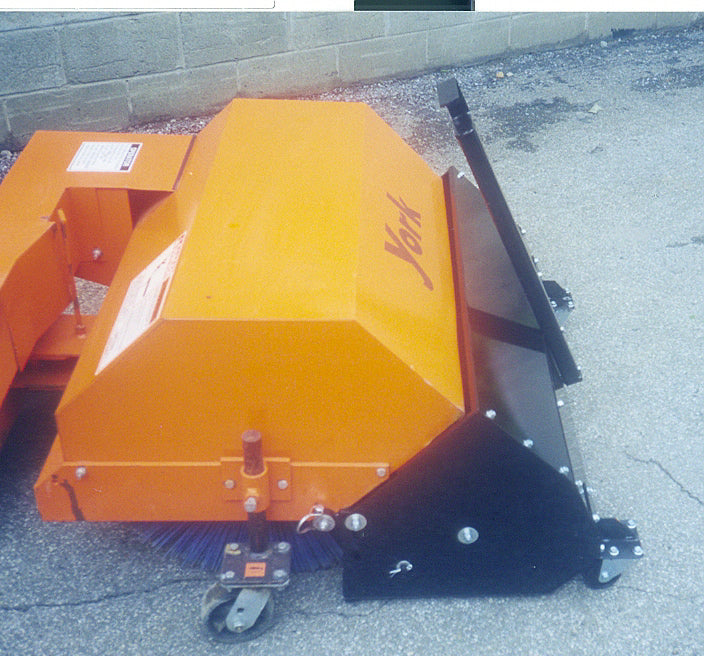 York Walk-Behind Rotary Broom | Model YBWB-009303H | Broom Width 36" | Brush Diameter 24" | 5.5 HP Honda Engine