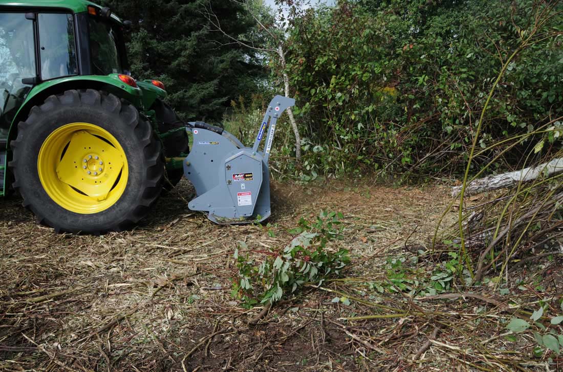 Baumalight Fixed Tooth Mulcher | Model MP-348 | 3-PT Hitch | Cutting Width 48" | Horsepower 25 To 40 HP| For Tractors