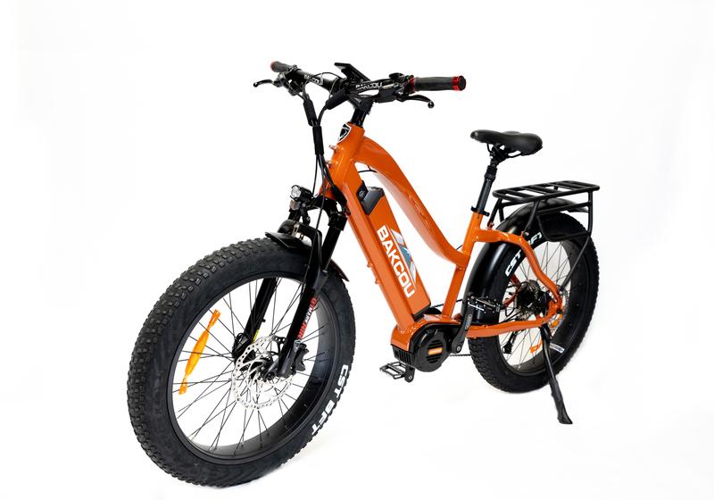 Bakcou E Bikes Mule Step-Through (ST) 24" Tires Full Suspension Electric Bikes