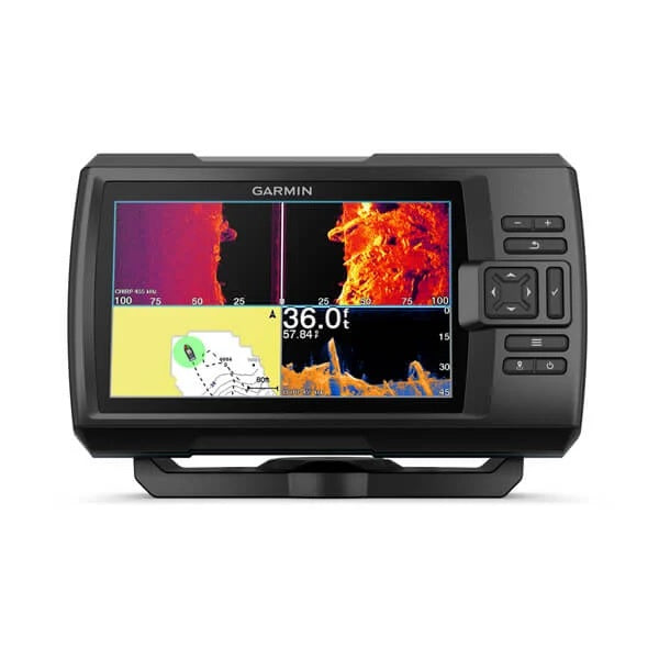 Garmin STRIKER™ Vivid With GT20-TM and GT52HW-TM Transducer Multi Display Sizes