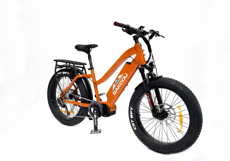 Bakcou E Bikes Mule Step-Through (ST) 24" Tires Full Suspension Electric Bikes