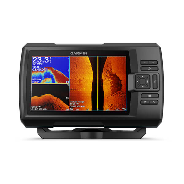Garmin STRIKER™ Vivid With GT20-TM and GT52HW-TM Transducer Multi Display Sizes