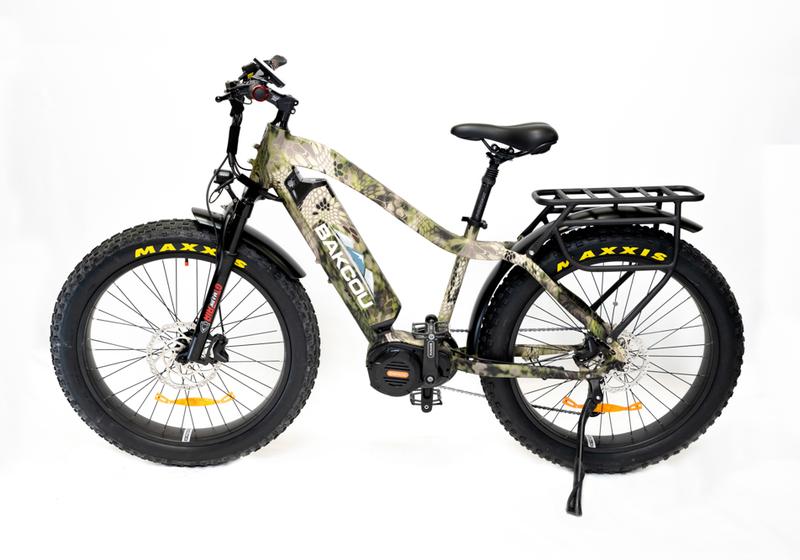 Bakcou E Bikes Mule Electric Bikes | 750W-1500W Motor | 48V Battery