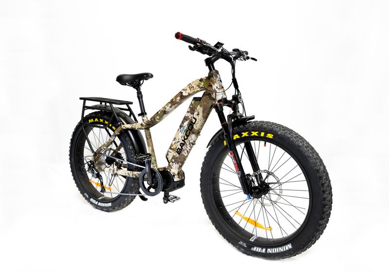 Bakcou E Bikes Mule Step-Through (ST) 24" Tires Full Suspension Electric Bikes