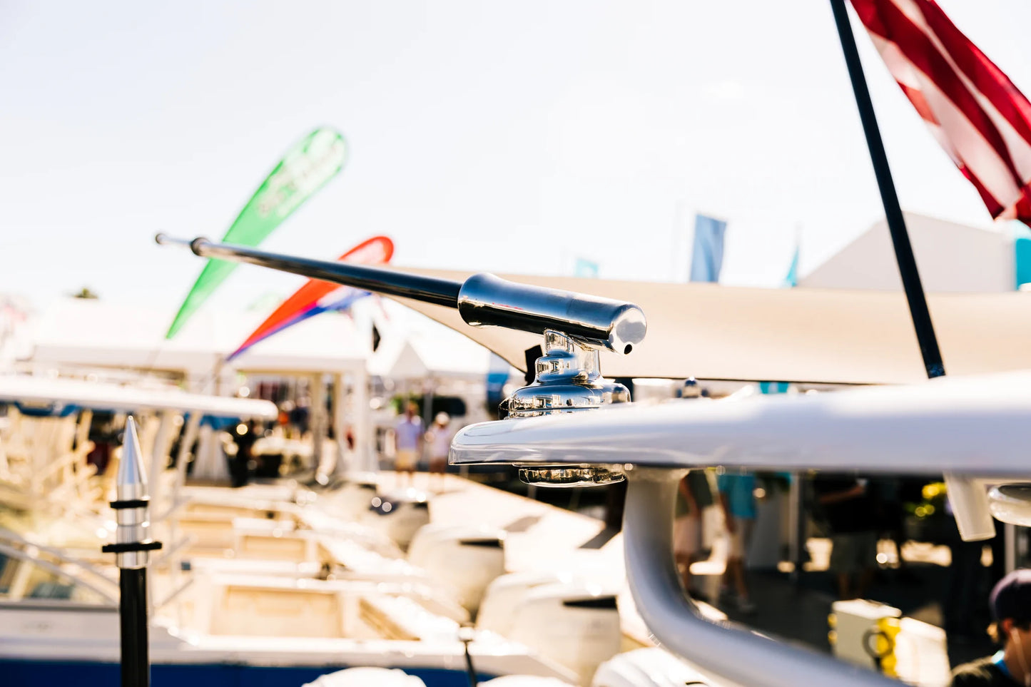 Gemlux | Coastal Collapsible Hybrid Outrigger | Model OR-HBR-12-B-O5 | 12' Length | Horsepower 0.5 HP | For Coastal Base Mounts