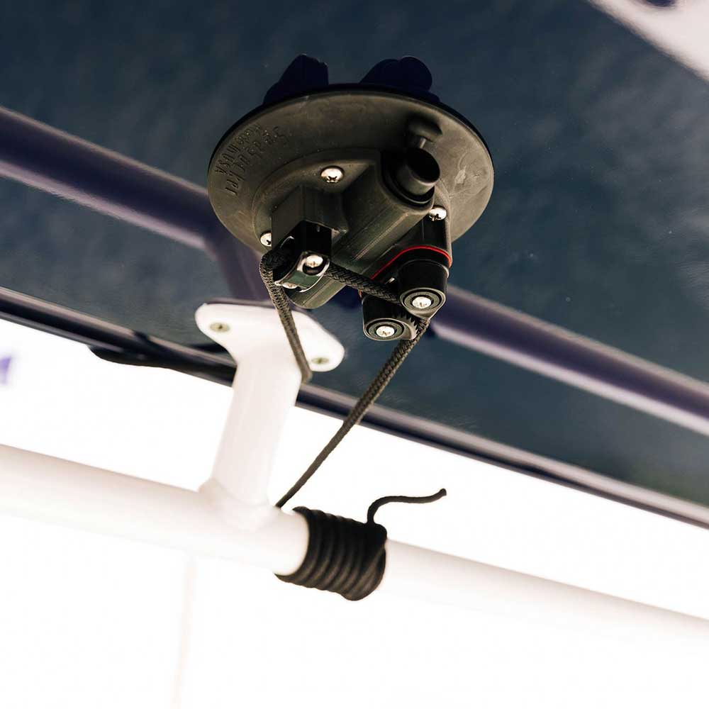 Gemlux | SeaSucker Cam Cleat | Model OR-CC | Width 5" | Weight 0.8 lb | Suction Mount | For Halyards, Fenders & Center Riggers