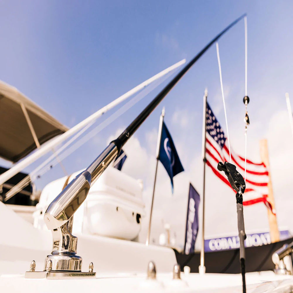 Gemlux | Deluxe Internal Hybrid Outrigger Pair | Model IR-HK-17-B-O2 | 17' Length | 7 lbs Lightweight Carbon Fiber | For 1.5" Base Systems & 22' Outrigger Poles