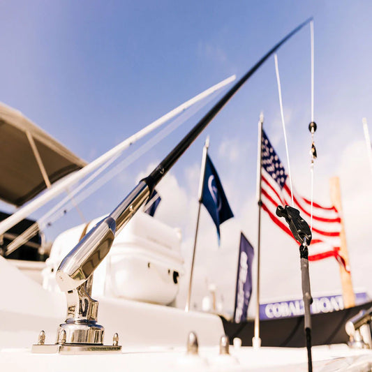 Gemlux | Deluxe Internal Hybrid Outrigger Pair | Model IR-HK-17-B-O2 | 17' Length | 7 lbs Lightweight Carbon Fiber | For 1.5" Base Systems & 22' Outrigger Poles