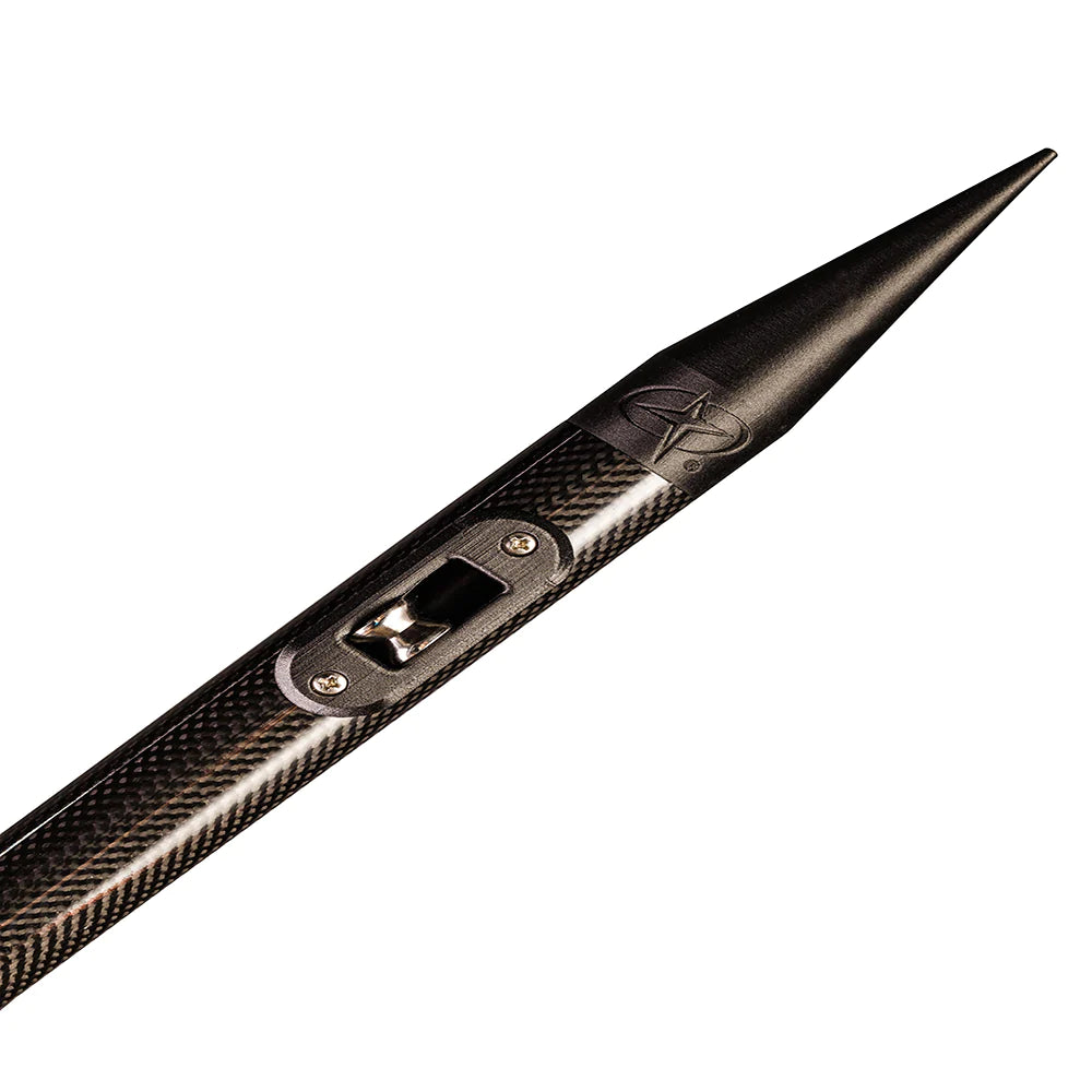Gemlux | Bluewater Internal Carbon Fiber Outrigger Pair | Model IR-DK-18-B-O2 | 18' & 22' Length | 10.45 lb UV-Stable Line | For 22' Outrigger Poles